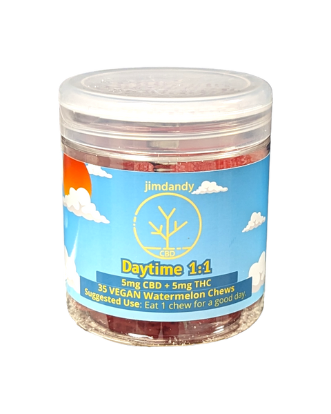 jimdandy 1:1 CBD-THC gummies