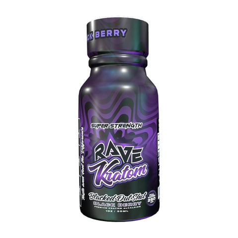 Rave Kratom - Blacked Out Shot 250mg