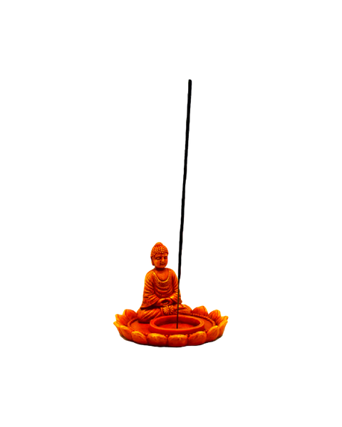 Meditating Buddha Incense Burner