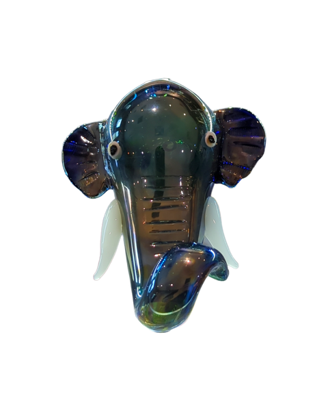 metallic coated elephant pipe