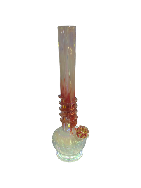 two toned soft glass water pipe