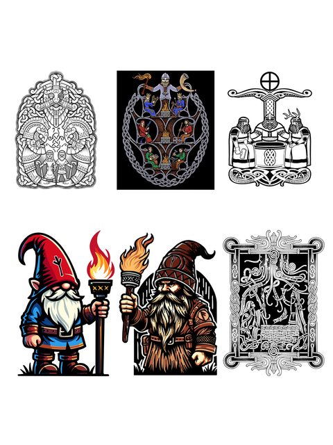 Norse Mythology Stickers