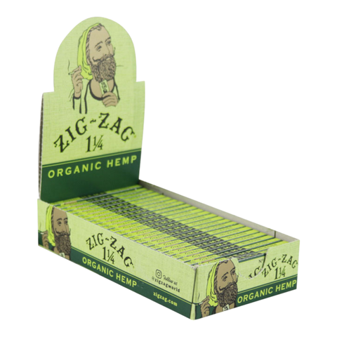 Zig Zag Organic Hemp Rolling Papers  1 1/4